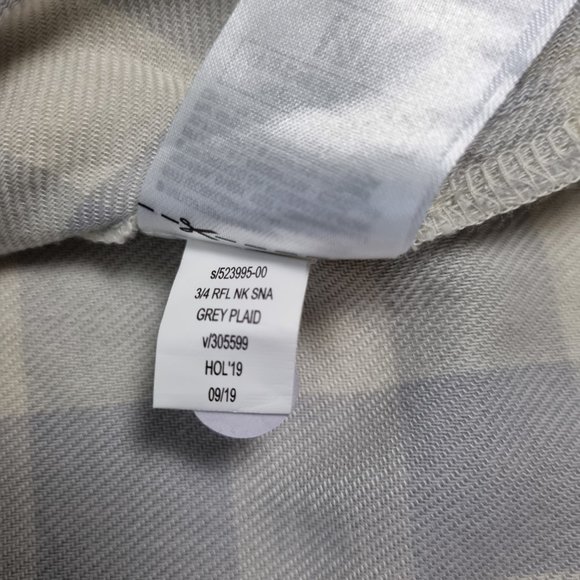 NWT - Gap Square Plaid Ruffle Collar/Cuff Shirt Size M - Picture 12 of 12